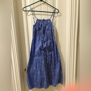 Cider Blue Floral Casual women’s Midi Dress